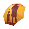 Son Dad Fishing Automatic Foldable Umbrella