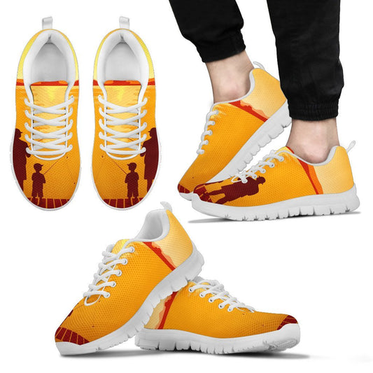 Son Dad Fishing Men Sneakers