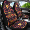 Southwest Ethnic Design Themed Print Universal Fit Car Seat Covers-JorJune