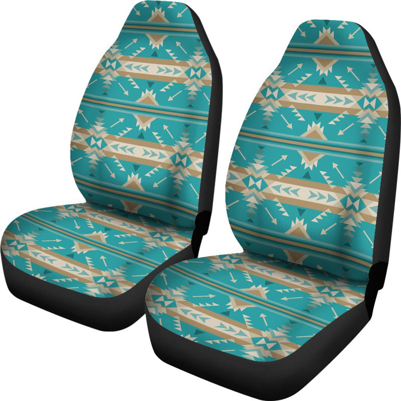 Southwest Native Design Themed Print Universal Fit Car Seat Covers-JorJune