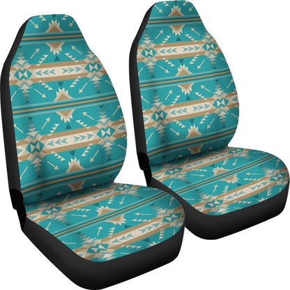 Southwest Native Design Themed Print Universal Fit Car Seat Covers-JorJune