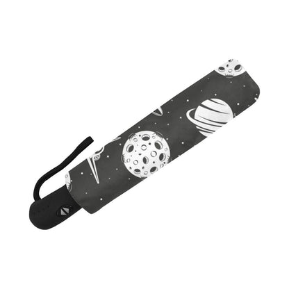 Space Astronauts Print Automatic Foldable Umbrella