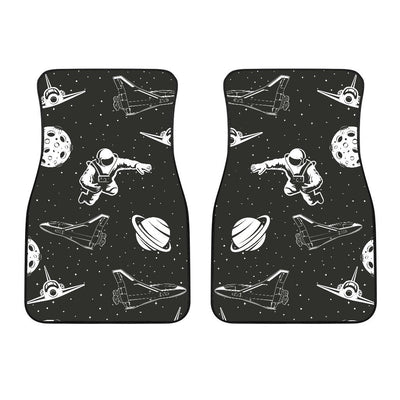 Space Astronauts Print Car Floor Mats