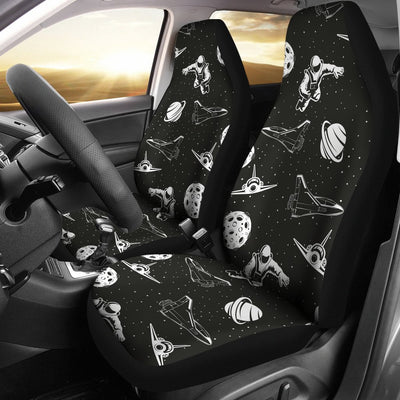 Space Astronauts Print Universal Fit Car Seat Covers