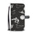 Space Astronauts Print Wallet Phone Case