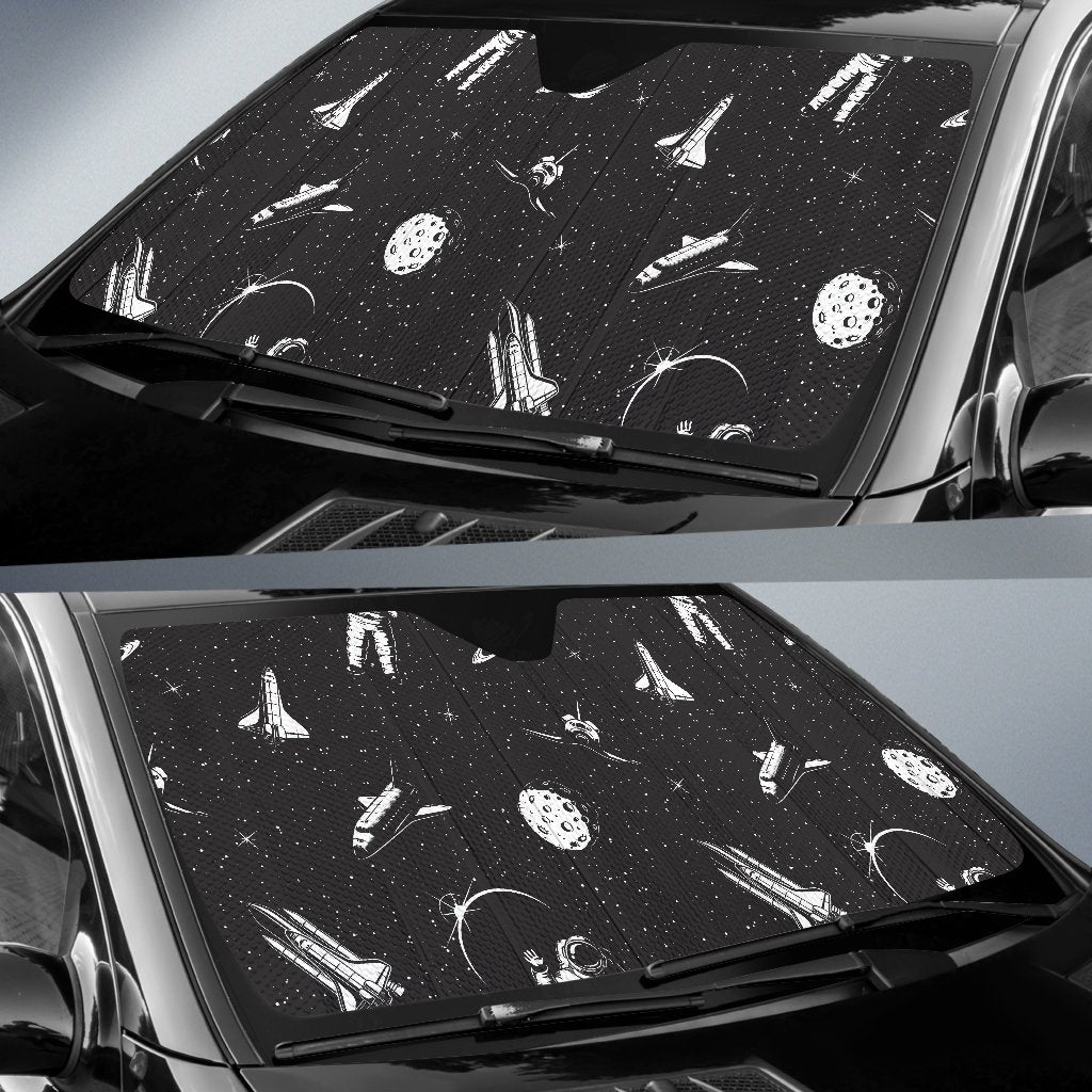 Space Pattern Car Sun Shade-JorJune
