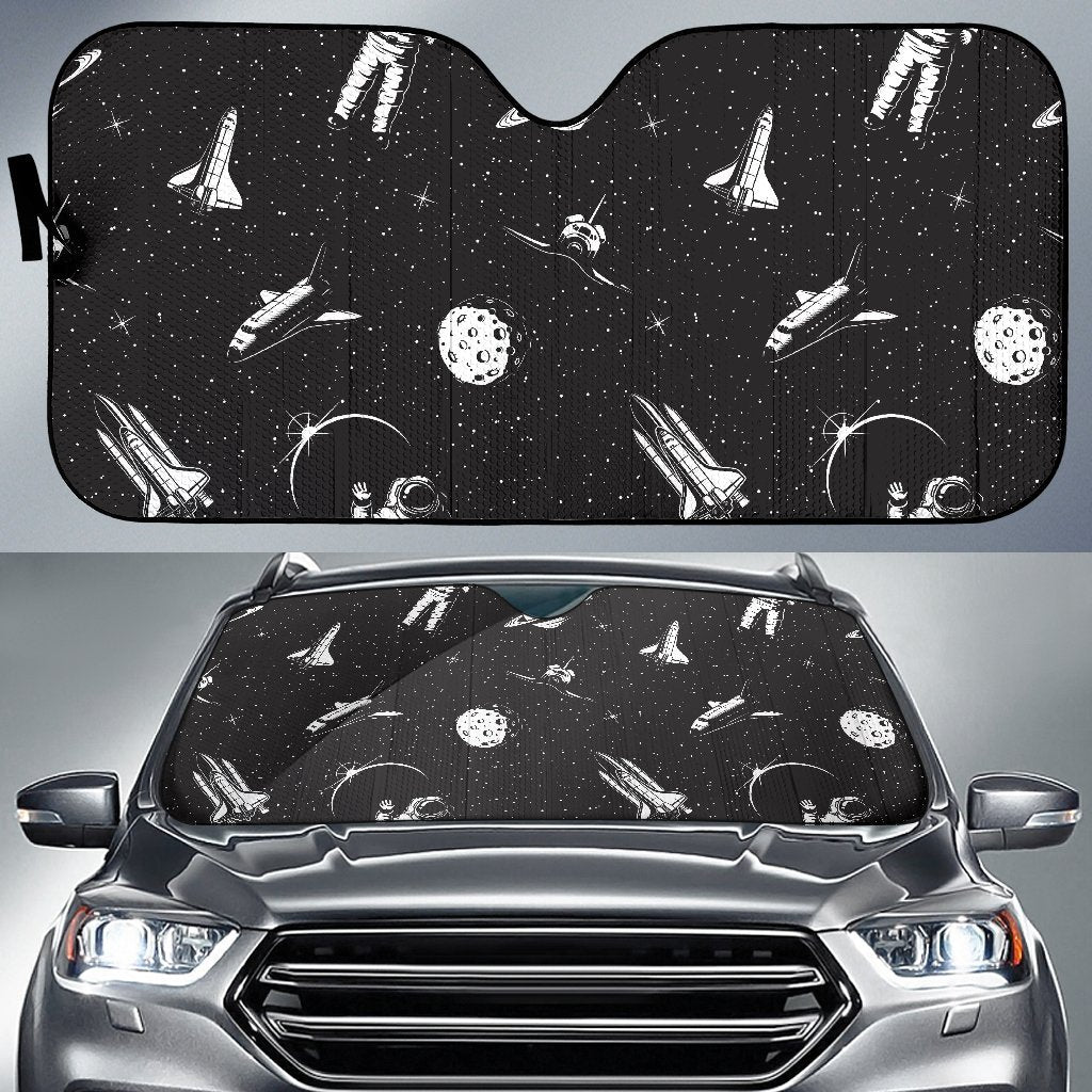 Space Pattern Car Sun Shade-JorJune