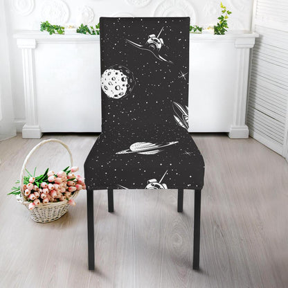 Space Pattern Dining Chair Slipcover-JORJUNE.COM