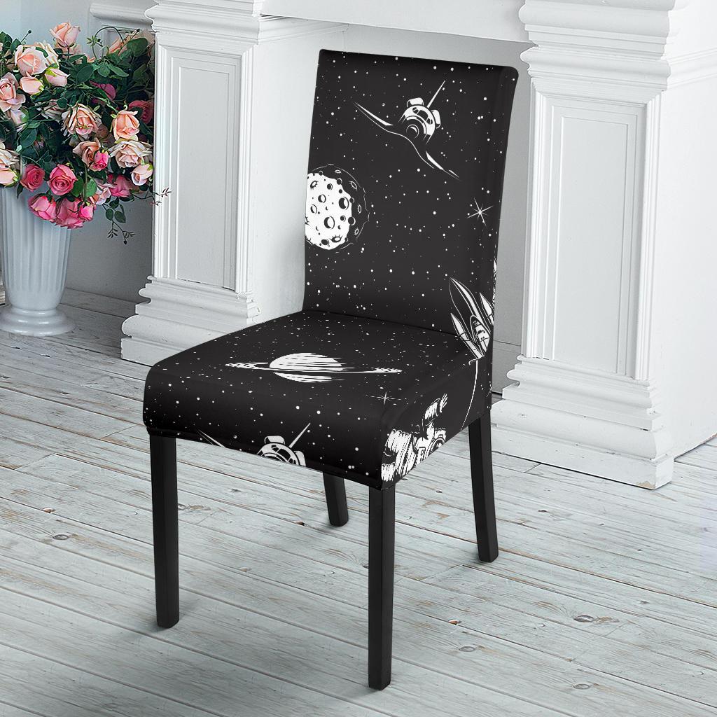 Space Pattern Dining Chair Slipcover-JORJUNE.COM