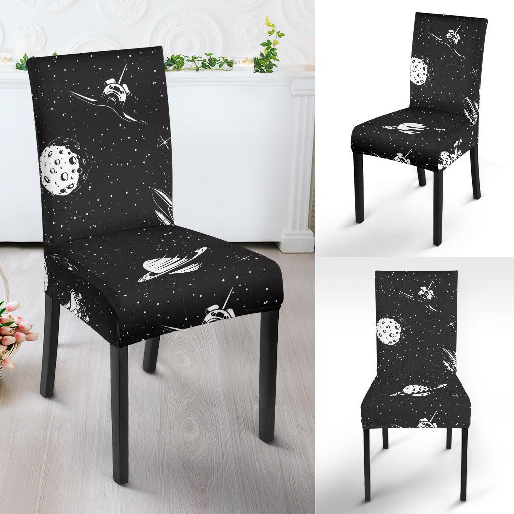 Space Pattern Dining Chair Slipcover-JORJUNE.COM