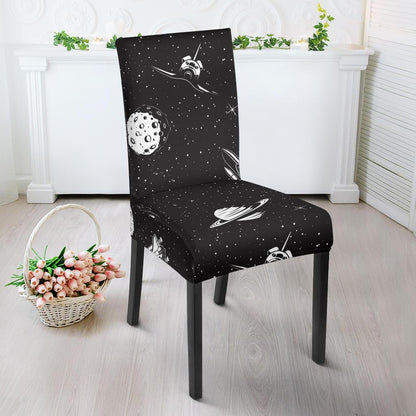 Space Pattern Dining Chair Slipcover-JORJUNE.COM