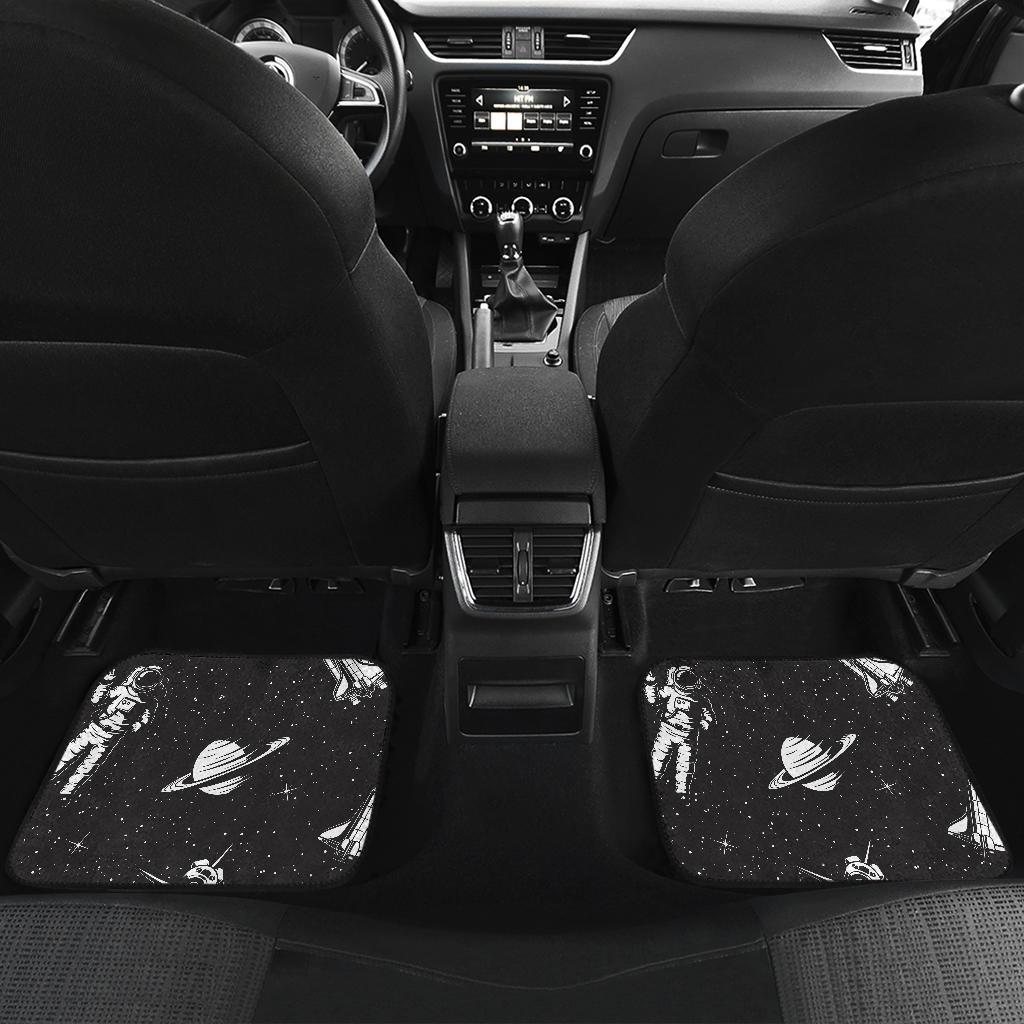 Space Pattern Front and Back Car Floor Mats