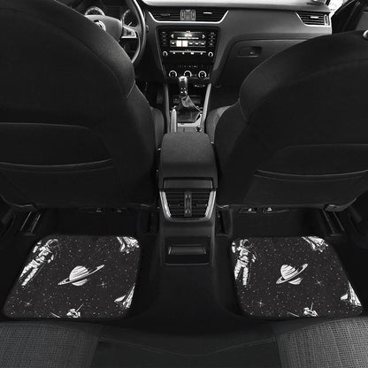 Space Pattern Front and Back Car Floor Mats