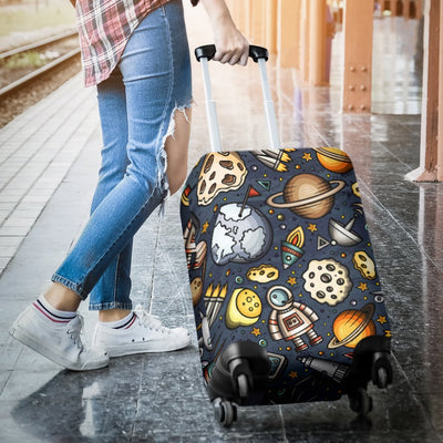 Space Pattern Luggage Cover Protector