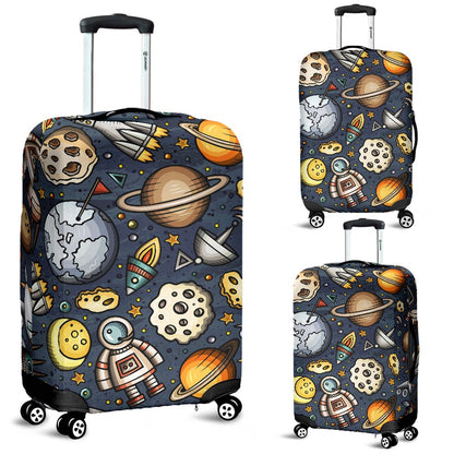 Space Pattern Luggage Cover Protector