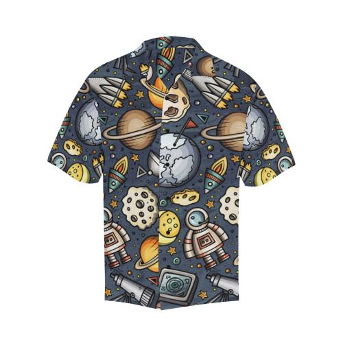 Space Pattern Men Hawaiian Shirt