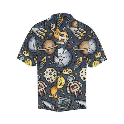 Space Pattern Men Hawaiian Shirt