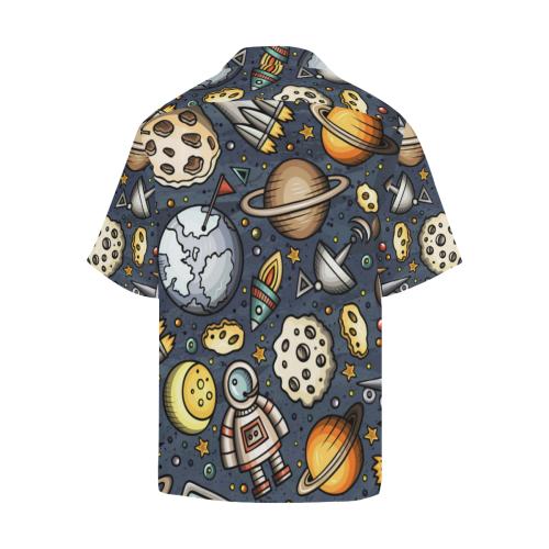 Space Pattern Men Hawaiian Shirt
