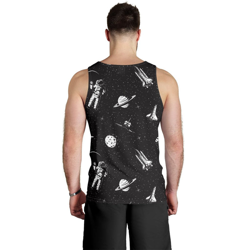 Space Pattern Men Tank Top