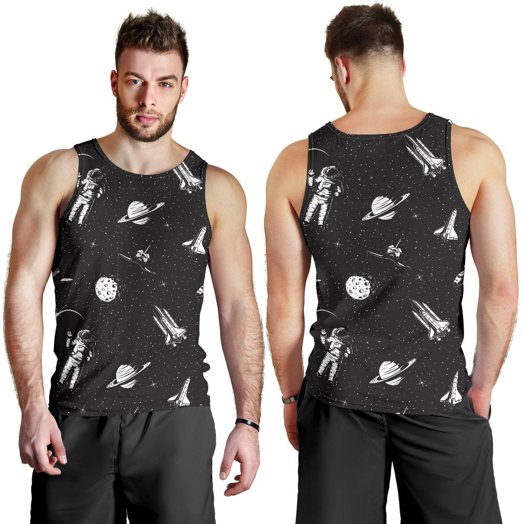 Space Pattern Men Tank Top