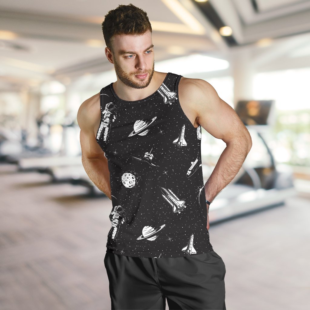Space Pattern Men Tank Top