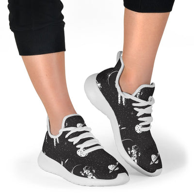 Space Pattern Mesh Knit Sneakers Shoes