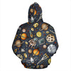 Space Pattern Print All Over Print Hoodie