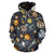 Space Pattern Print All Over Print Hoodie