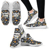 Space Pattern Print Mesh Knit Sneakers Shoes