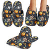 Space Pattern Print Slippers