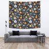 Space Pattern Print Tapestry
