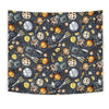 Space Pattern Print Tapestry