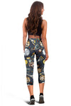 Space Pattern Print Women Capris