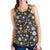 Space Pattern Print Women Racerback Tank Top