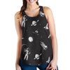 Space Pattern Women Racerback Tank Top