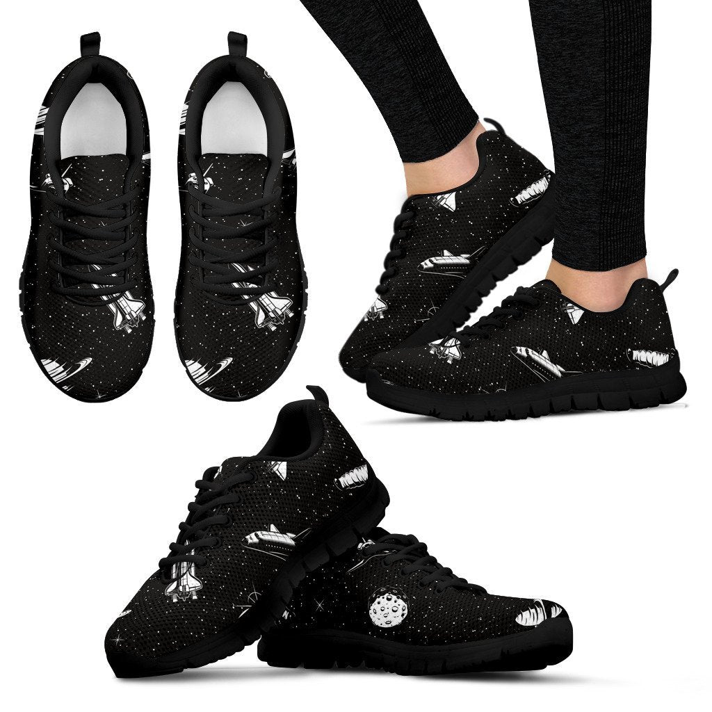 Space Pattern Women Sneakers