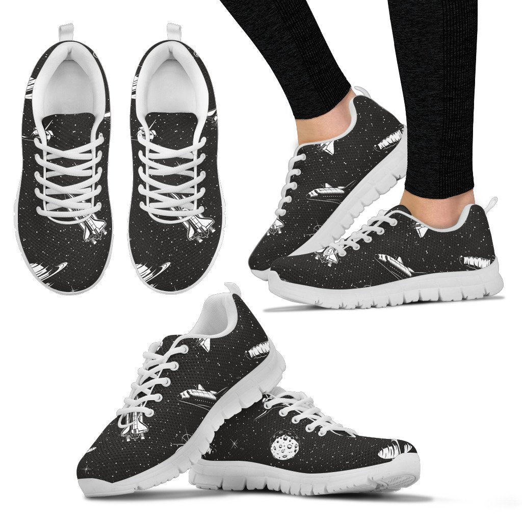Space Pattern Women Sneakers