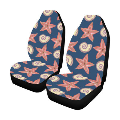 Starfish Pattern Print Design 03 Car Seat Covers (Set of 2)-JORJUNE.COM