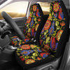 Steampunk Bird Design Themed Print Universal Fit Car Seat Covers-JorJune