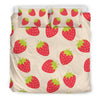 Strawberry Pattern Print Design SB02 Duvet Cover Bedding Set-JORJUNE.COM