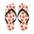 Strawberry Pattern Print Design SB02 Flip Flops-JorJune