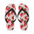 Strawberry Pattern Print Design SB03 Flip Flops-JorJune