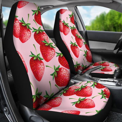 Strawberry Pattern Print Design SB03 Universal Fit Car Seat Covers-JorJune