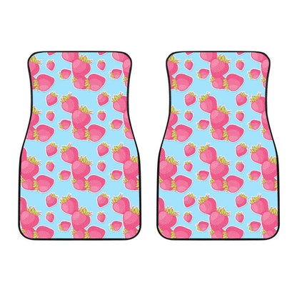 Strawberry Pattern Print Design SB04 Car Floor Mats-JORJUNE.COM