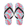 Strawberry Pattern Print Design SB04 Flip Flops-JorJune