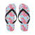 Strawberry Pattern Print Design SB04 Flip Flops-JorJune