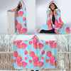 Strawberry Pattern Print Design SB04 Hooded Blanket-JORJUNE.COM