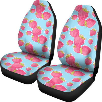 Strawberry Pattern Print Design SB04 Universal Fit Car Seat Covers-JorJune