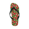 Strawberry Pattern Print Design SB05 Flip Flops-JorJune