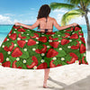 Strawberry Pattern Print Design SB05 Sarong Pareo Wrap-JORJUNE.COM